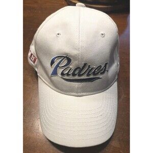 San Diego Padres New Era Hat Cap White MLB The Show 16 PlayStation Promo Cotton